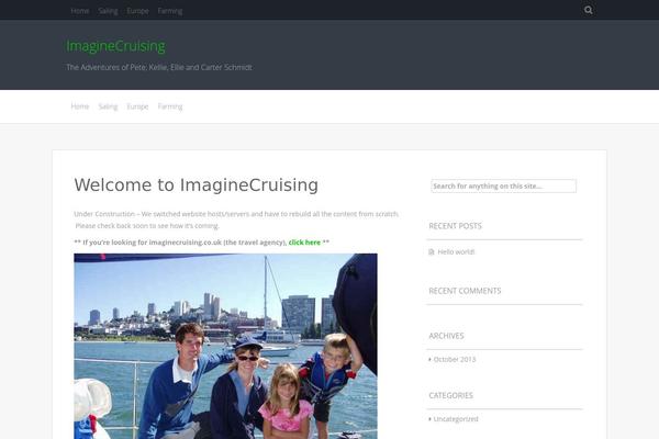 CleanPress theme site design template sample