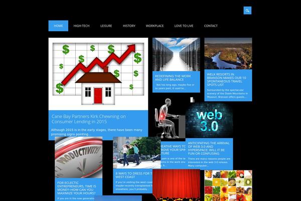 Surfarama theme site design template sample