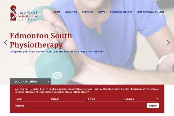 imaginehealthcentres.ca site used Ihc