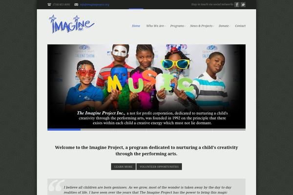 Lucent theme site design template sample