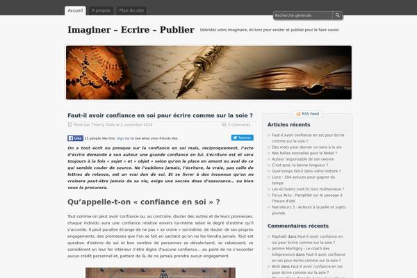 zBench theme site design template sample