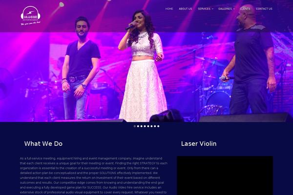 Music Club 1.4 theme site design template sample