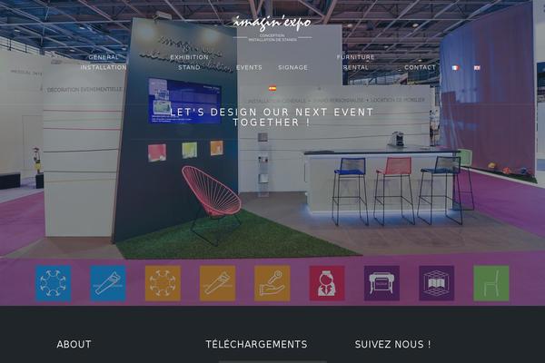 Astrid theme site design template sample