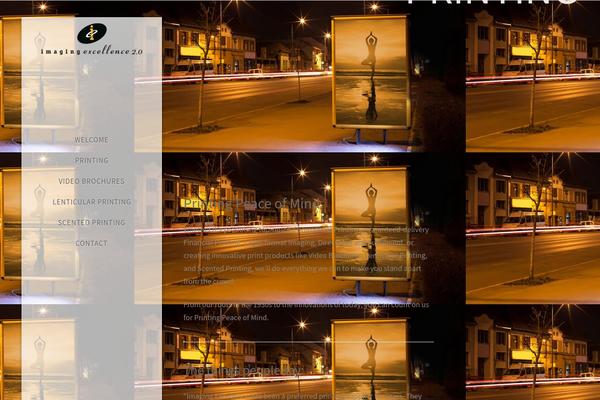 Vellum theme site design template sample
