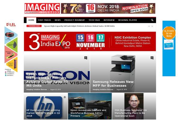 Newsmag Child theme site design template sample