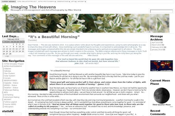 Site using Moon Phases plugin