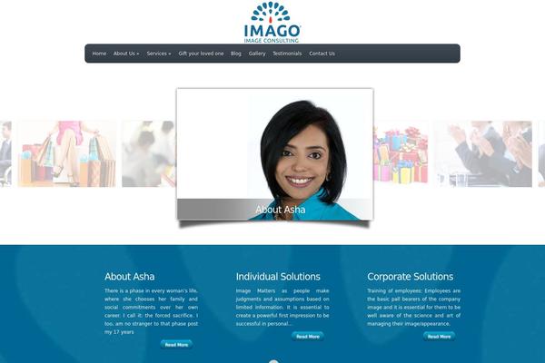 Envisioned theme site design template sample