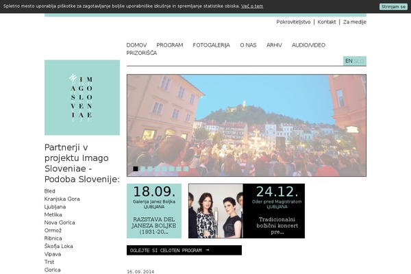 Imago theme site design template sample