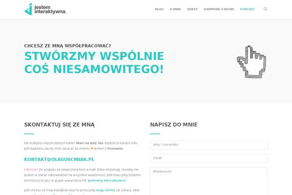 Site using wBounce plugin