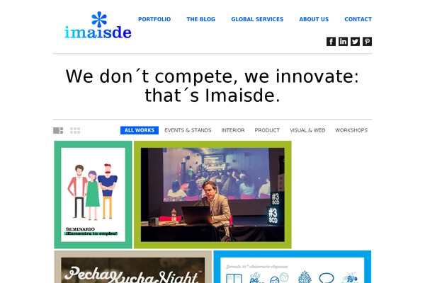 Daisho theme site design template sample