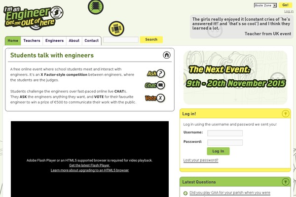 imanengineer.ie site used Ias2