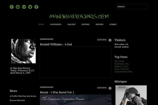 Musicpro theme site design template sample