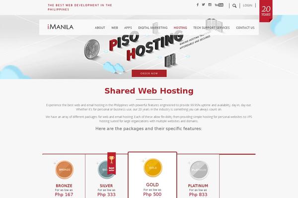 Master theme site design template sample