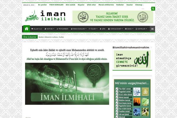 Sahifa theme site design template sample