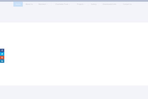 Candidate theme site design template sample