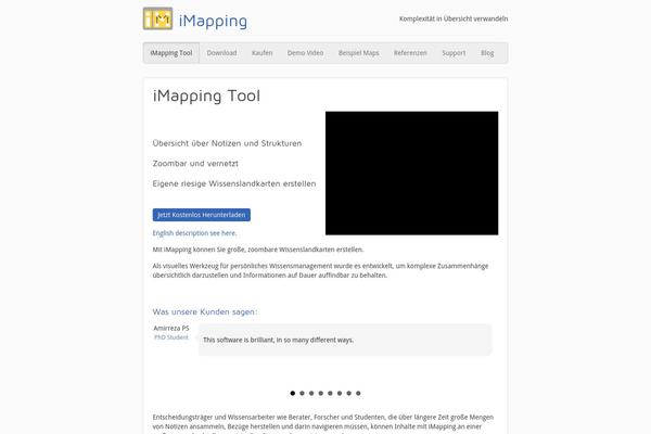 Nano2 theme site design template sample