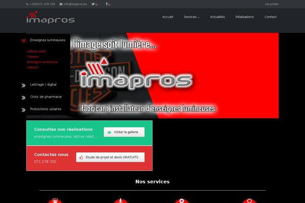 Site using SiteOrigin Widgets by CodeLights plugin