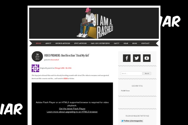 MH Magazine theme site design template sample