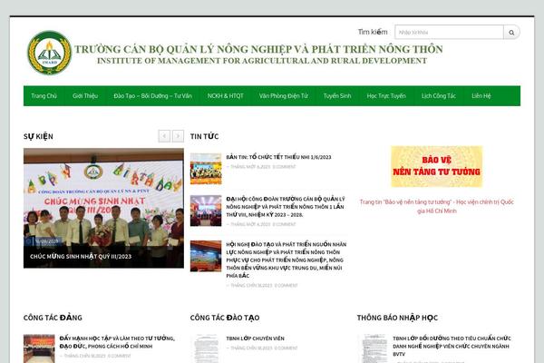 Uoc theme site design template sample