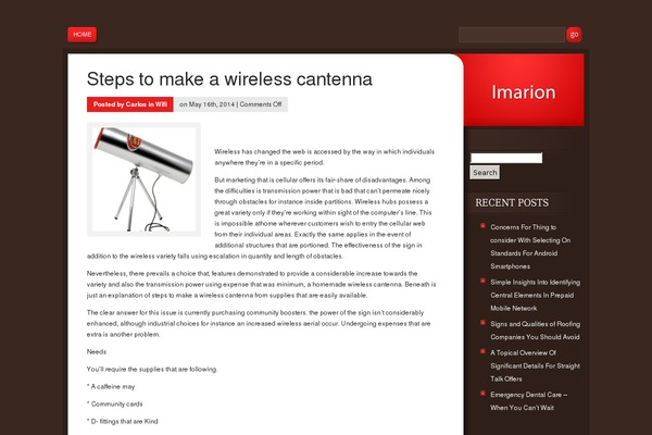 Basic theme site design template sample