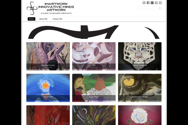 SimpleGrid theme site design template sample