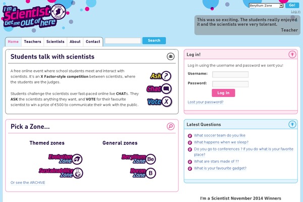 imascientist.ie site used Ias2