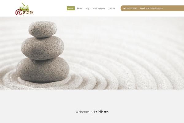 GetFit theme site design template sample