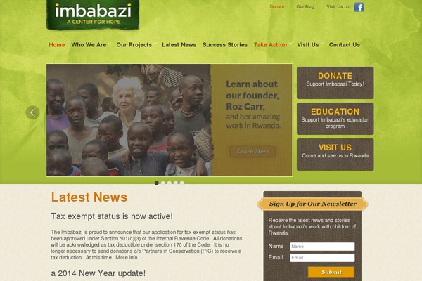 Bhinneka theme site design template sample