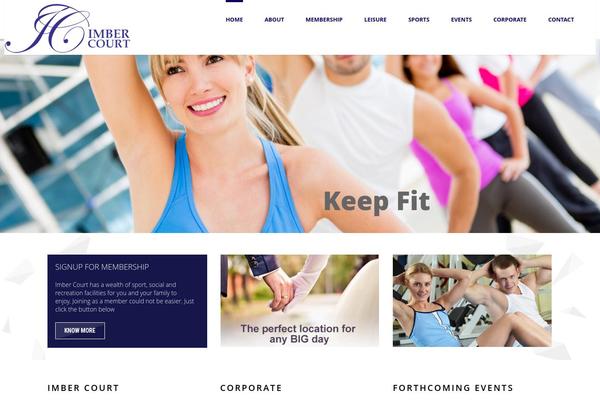 Fitnesszone theme site design template sample