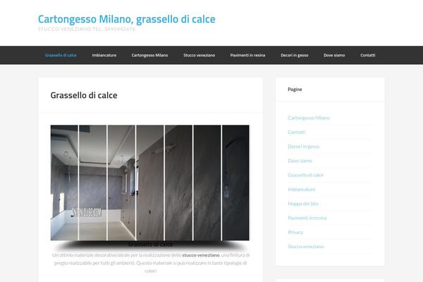 Enterprise Pro theme site design template sample