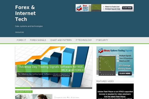Magnews1.2 theme site design template sample
