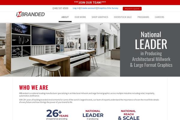 Goodwork theme site design template sample