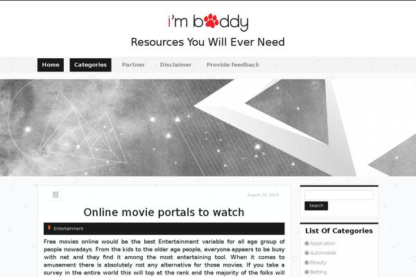 imbuddy.net site used Just Content
