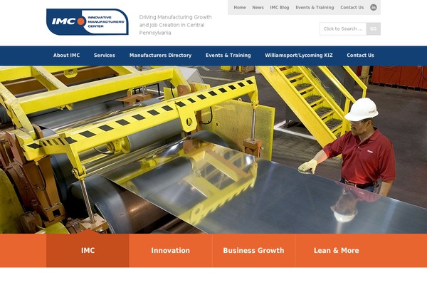 Imc theme site design template sample