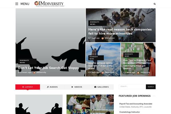 Clarity theme site design template sample