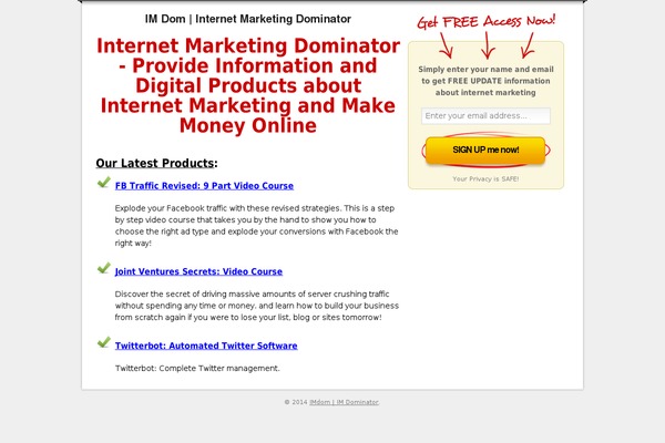 Profits Theme theme site design template sample