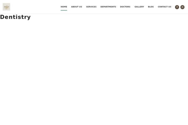 Medicare theme site design template sample