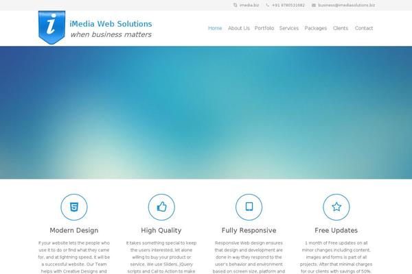 imediasolutions.biz site used Iws