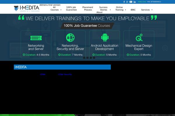 Site using Ubermenu plugin