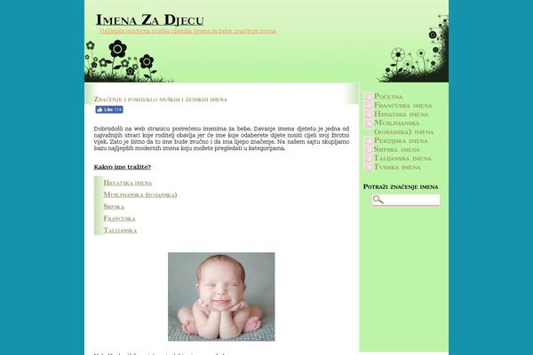 Nisarg theme site design template sample