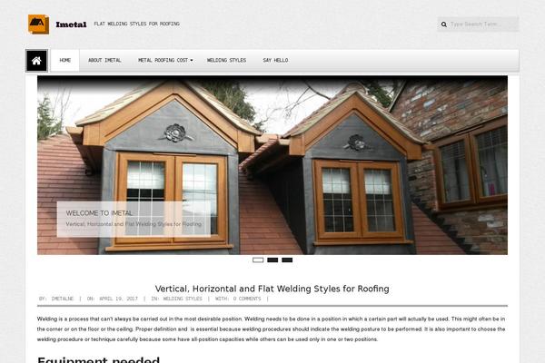 Juxter theme site design template sample