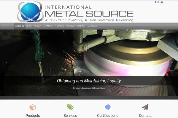 evolve theme site design template sample