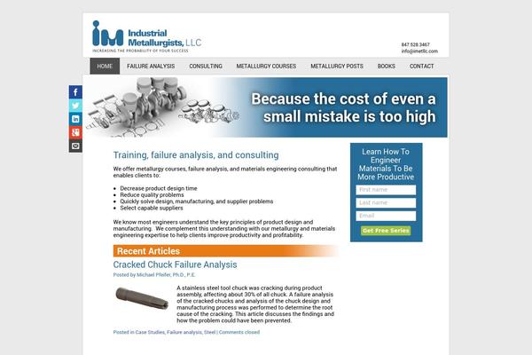 Cornerstone-master theme site design template sample