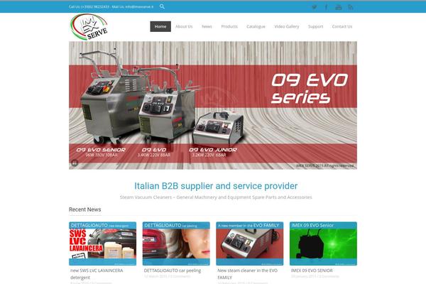 imexserve.it site used Imextheme