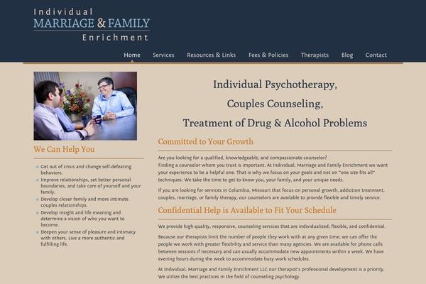 imfcounseling.com site used Mayecreate-child-theme