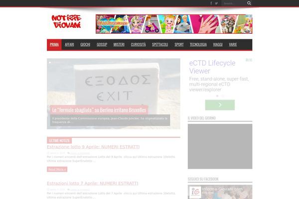 imfromim.it site used Jarida-goldtheme.net