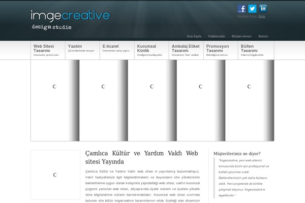 Newscast theme site design template sample