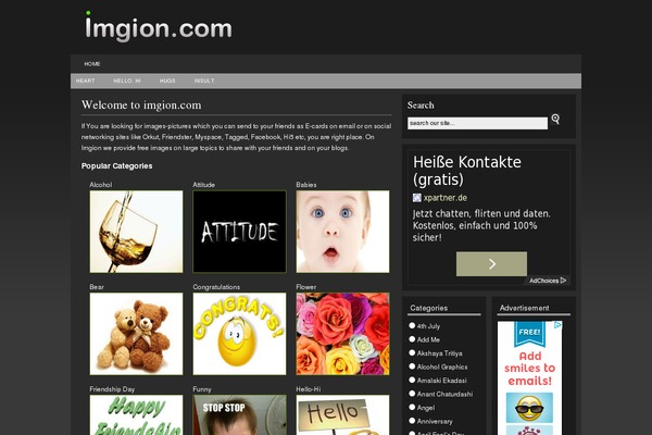 imgion.com site used Daily Magazine