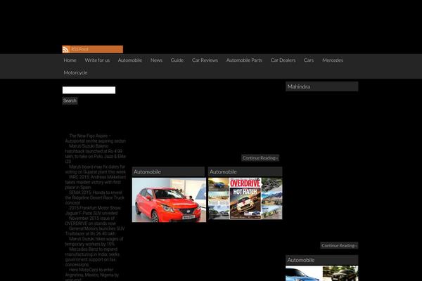 Giornalismo theme site design template sample