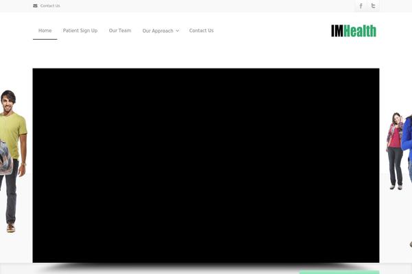 Envision theme site design template sample